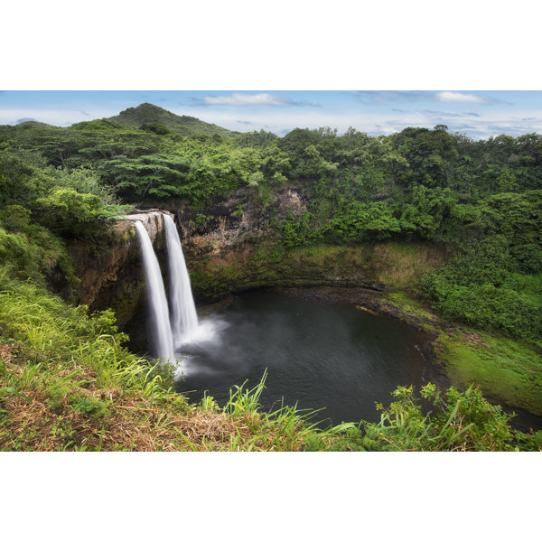 Alpen Home Wailua Falls Kauai Hawaii Wrapped Canvas Print Wayfair